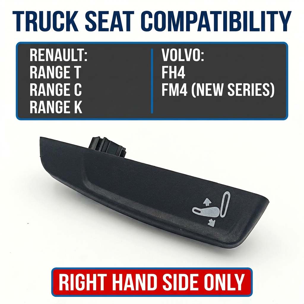 Heavy Equipment Volvo - 7482617107 RH Seat Backrest Adjustment Handle