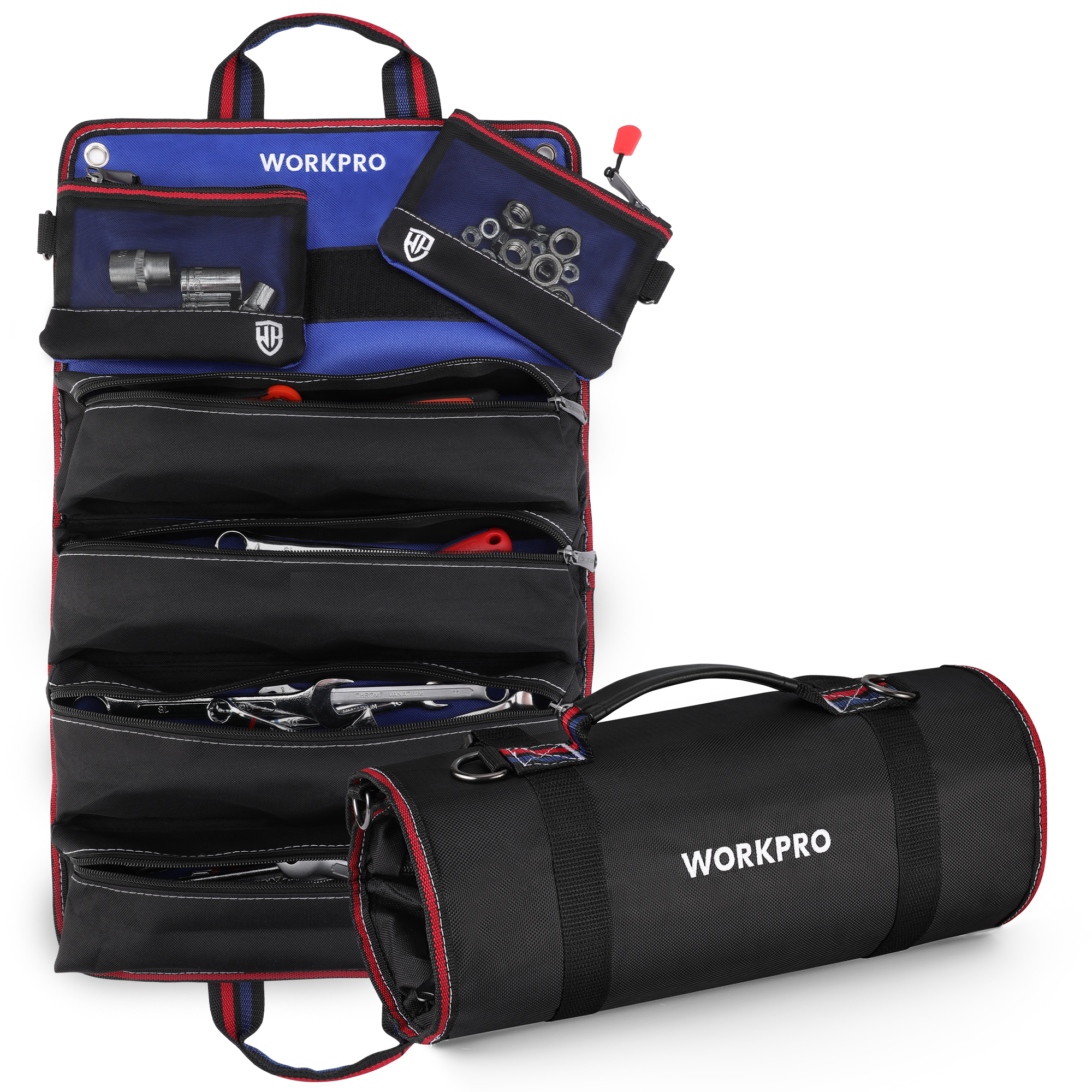 Heavy Equipment Storage - WORKPRO Roll Up Tool Bag with