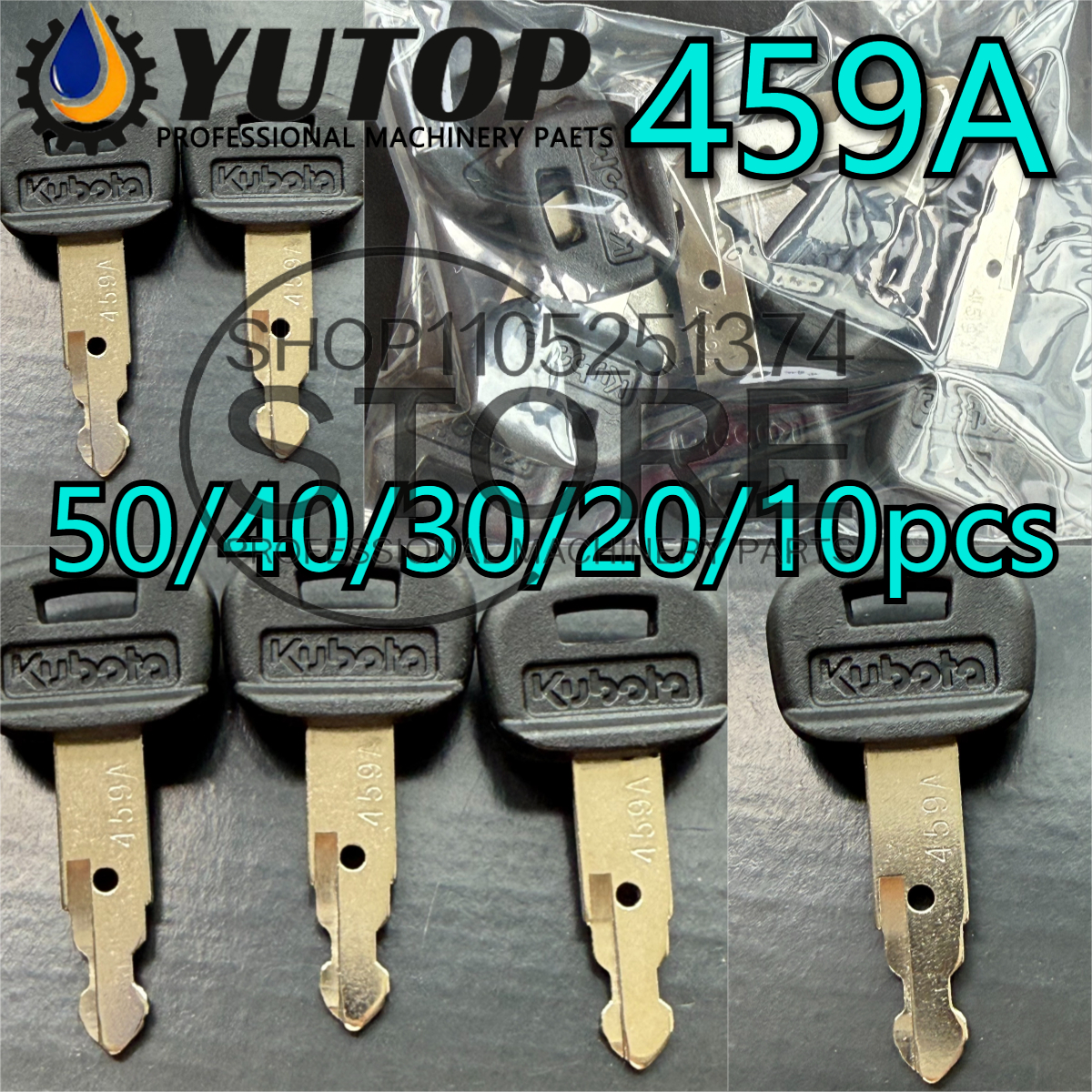 Heavy Equipment Kubota - 50/40/30/20/10pcs 459A For Kubota New Ignition