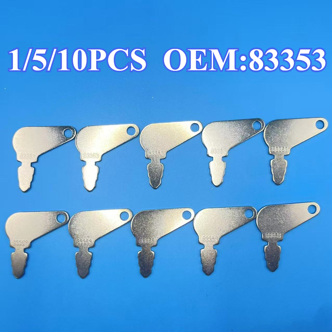 Heavy Equipment Kubota - 1/5/10PCS Key for Kubota Construction Ignition/Heavy