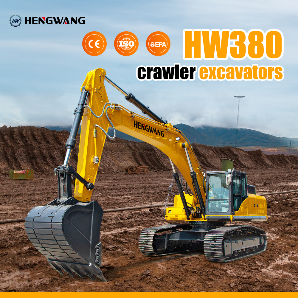 Heavy Equipment Kubota - HW-380 Customized Crawler Excavator Heavy Equipment