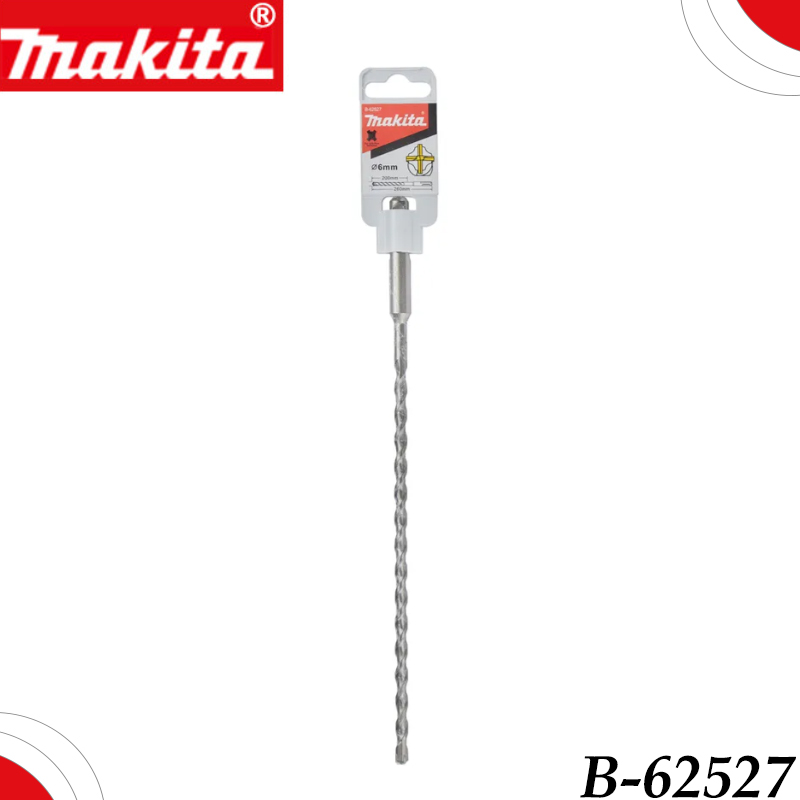 Concrete Breaker Demolition - Makita B-62527 SDS Plus 4-Cutter Hammer