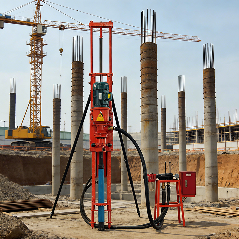 DTH Drill Rig Portable Down Th – обзор и цена Heavy Equipment In Construction