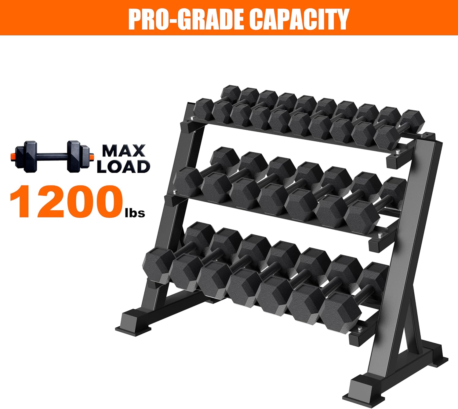 Heavy Duty Three Tier Dumbbell – обзор и цена Heavy Equipment Storage
