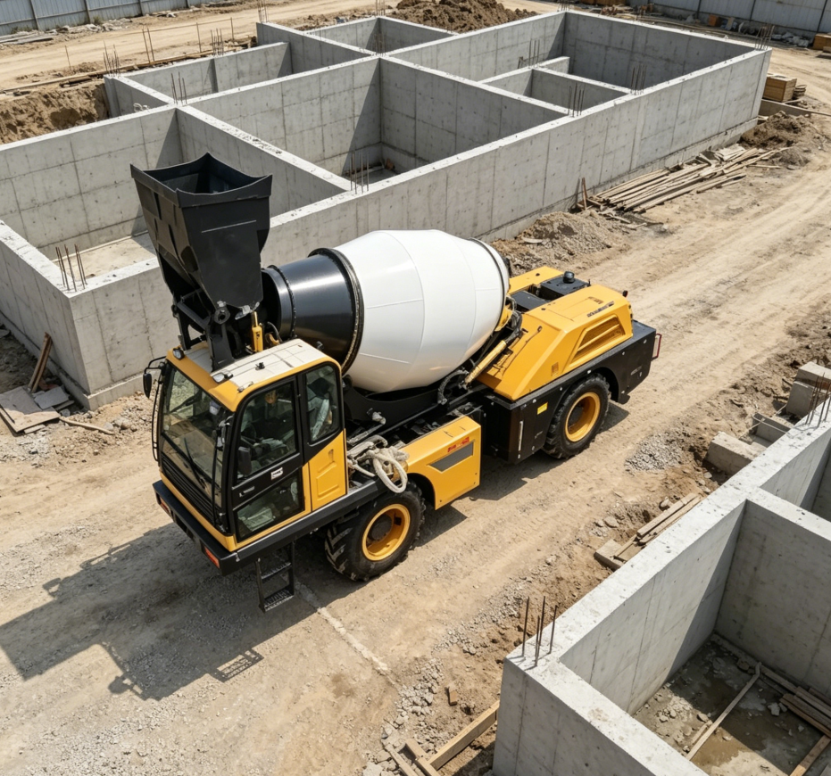3.5m3 Heavy Duty Self Loading  – обзор и цена Heavy Equipment In Construction