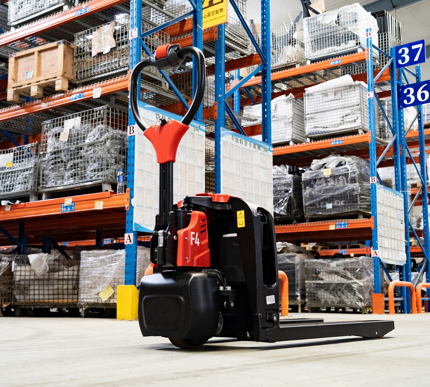 F4 Electric Pallet Jack 1.5ton – обзор и цена Electric Pallet Jack