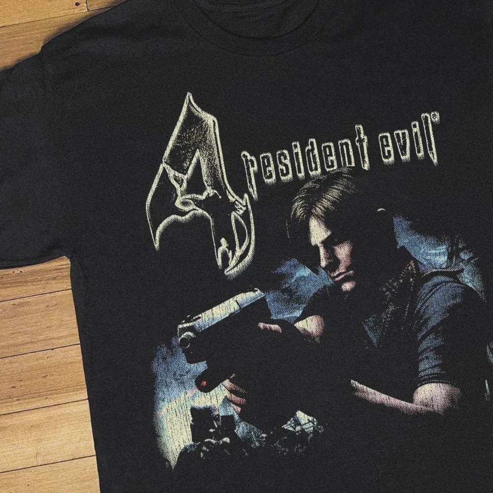 Resident Evil 4 T-Shirt Men's  – обзор и цена Heavy Equipment Operator Shirts