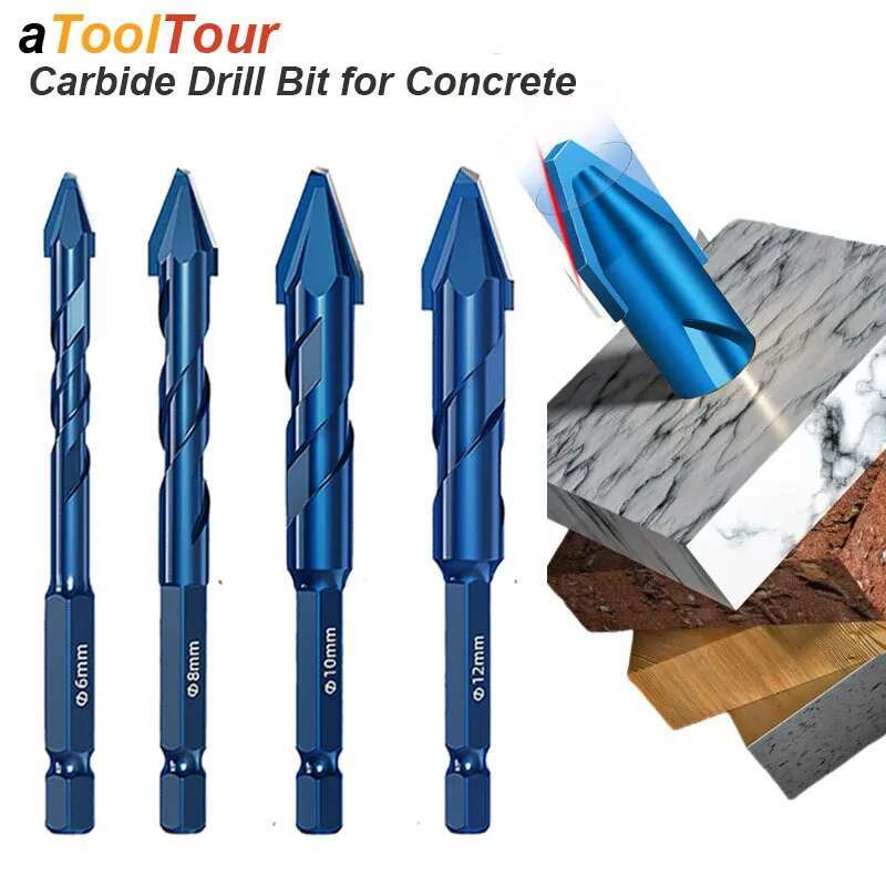 Masonry Concrete Spiral Drill  – обзор и цена Concrete Breaker Demolition