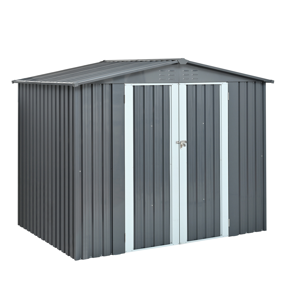 Metal Storage Shed with Double – обзор и цена Heavy Equipment Yard
