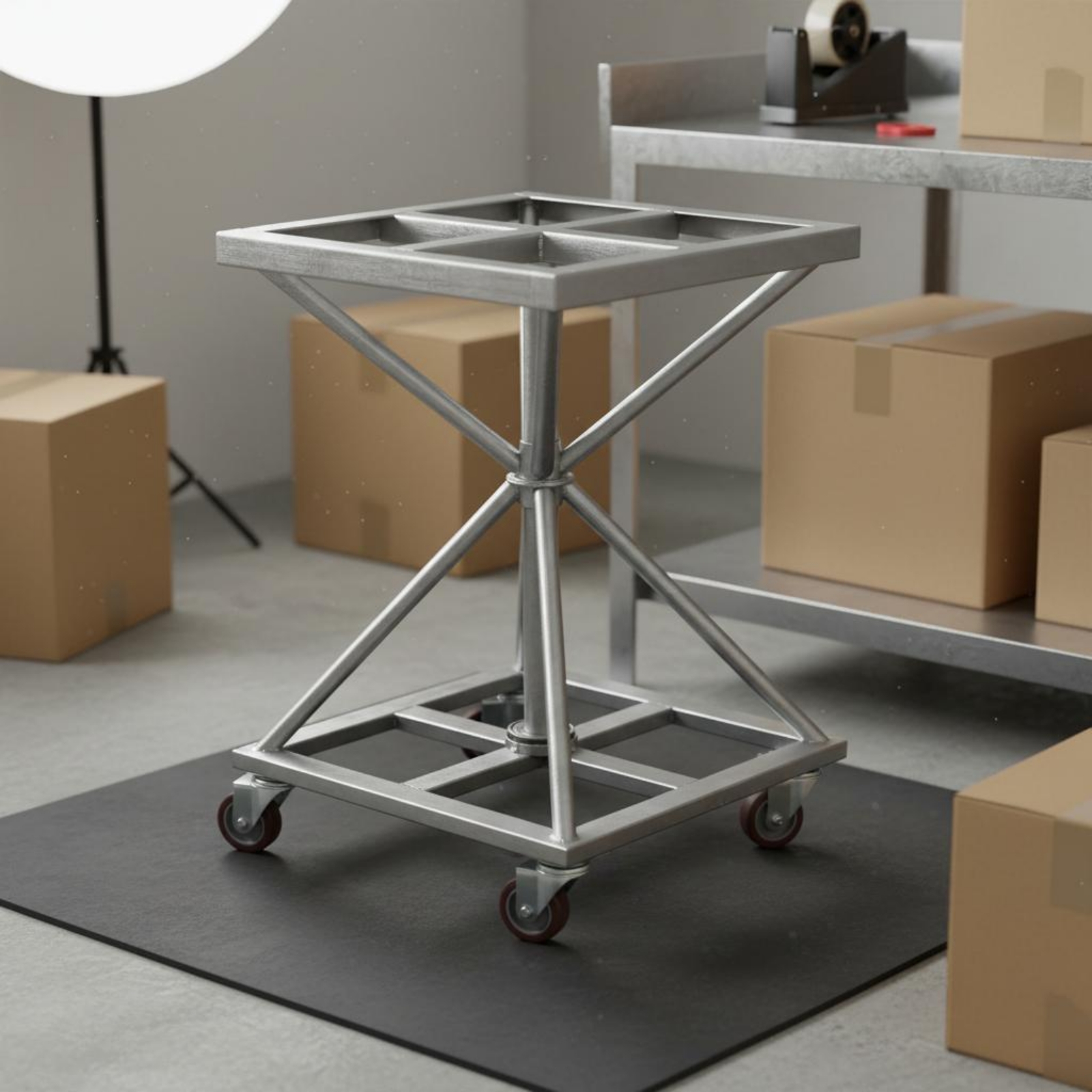 Rotating Spray Paint Stand Hea – обзор и цена Heavy Equipment Workshop