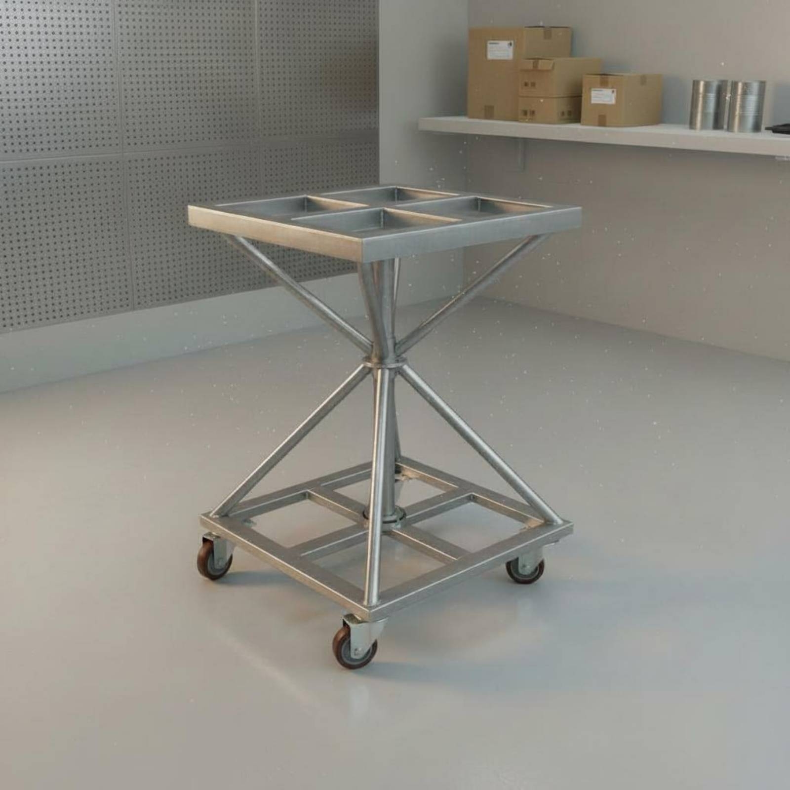 Rotating Spray Paint Stand Hea – обзор и цена Heavy Equipment Workshop