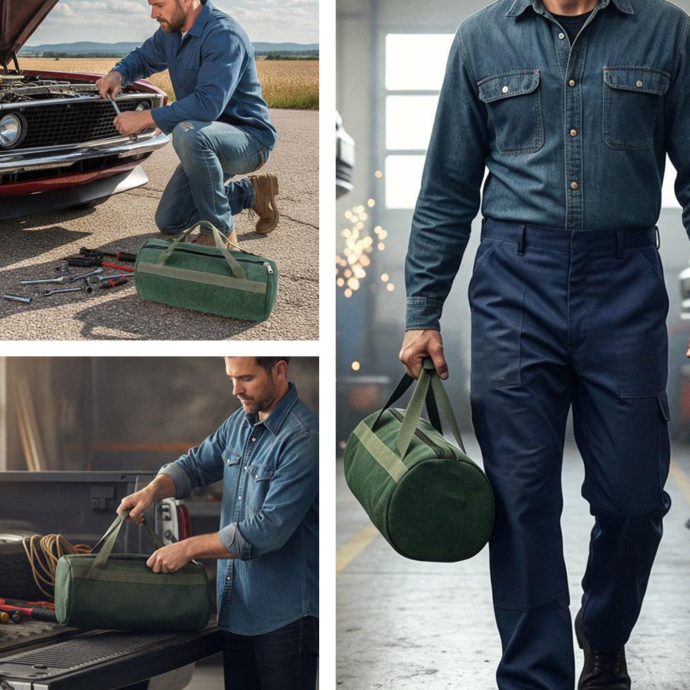 Heavy Duty Green Canvas Cylind – обзор и цена Heavy Equipment Storage