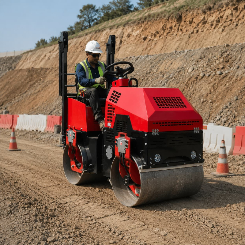 Double Drum Vibratory Road Rol – обзор и цена Heavy Equipment In Construction