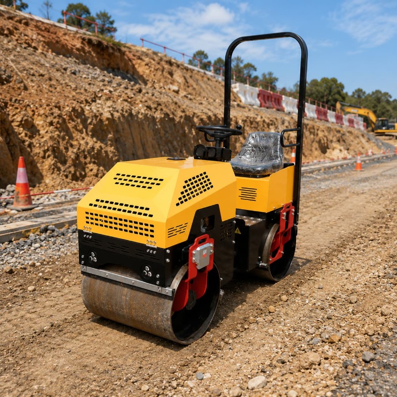 Double Drum Vibratory Road Rol – обзор и цена Heavy Equipment In Construction