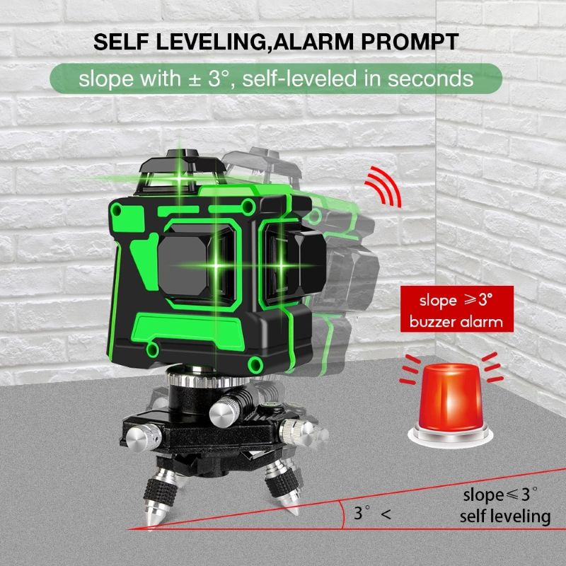 ATV3d 12 Line Outdoor Long Ran – обзор и цена Laser Level Rotary