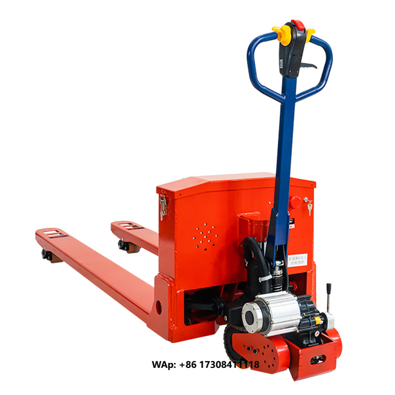10 Ton Semi-Electric Pallet Tr – обзор и цена Electric Pallet Jack