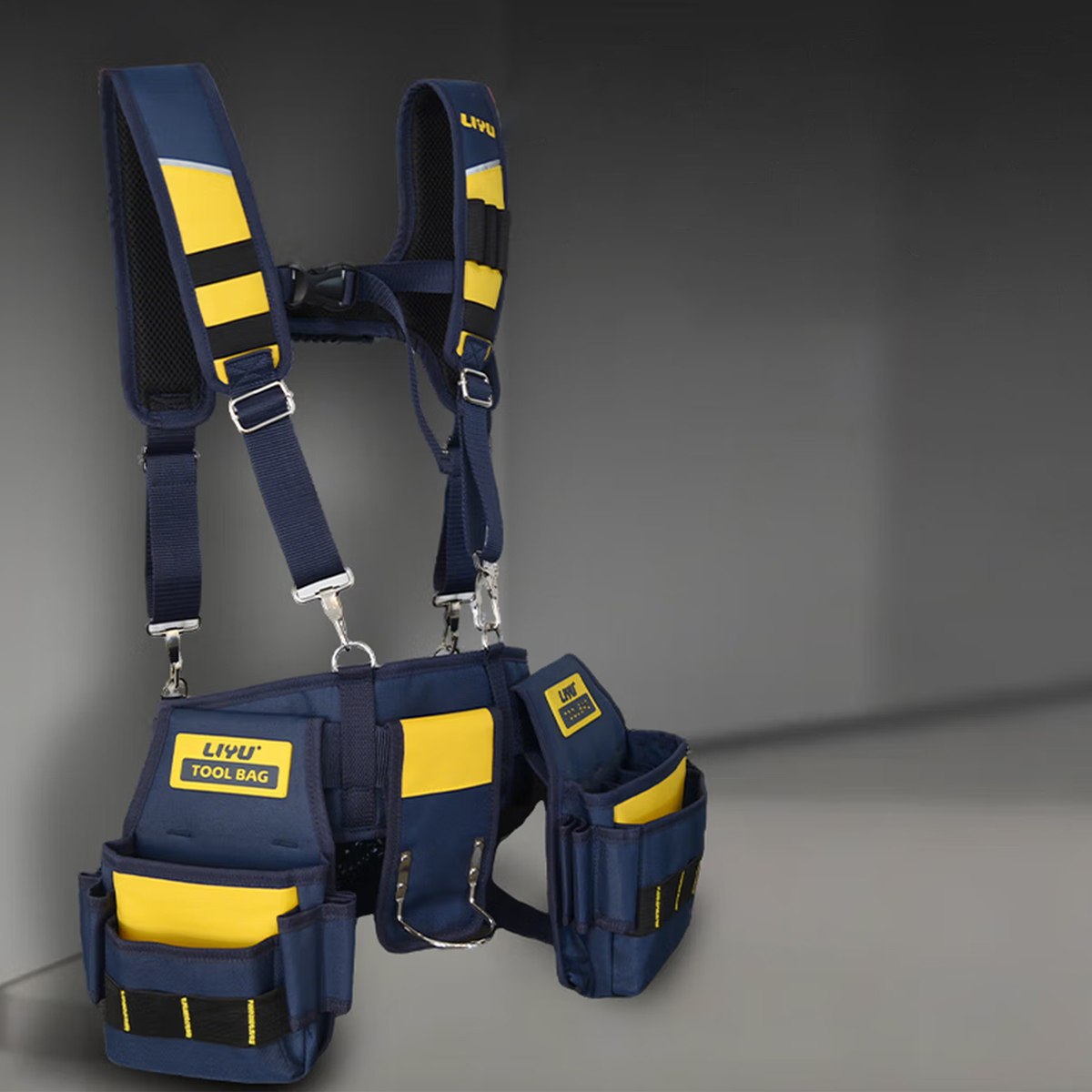 LIYU Tool Belt with Suspenders – обзор и цена Heavy Equipment Storage