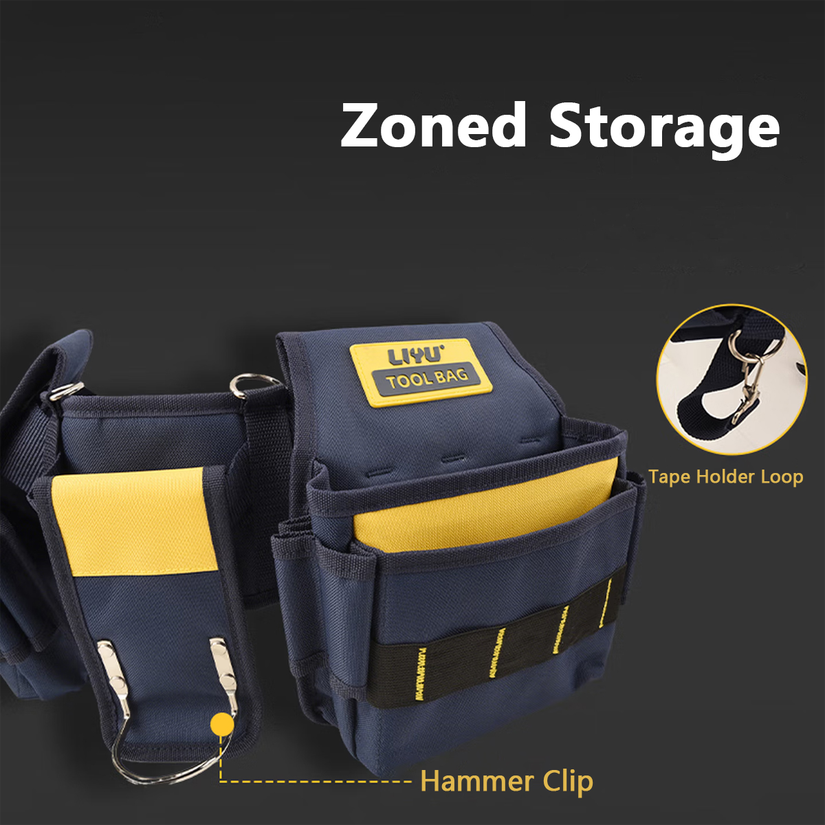 LIYU Tool Belt with Suspenders – обзор и цена Heavy Equipment Storage