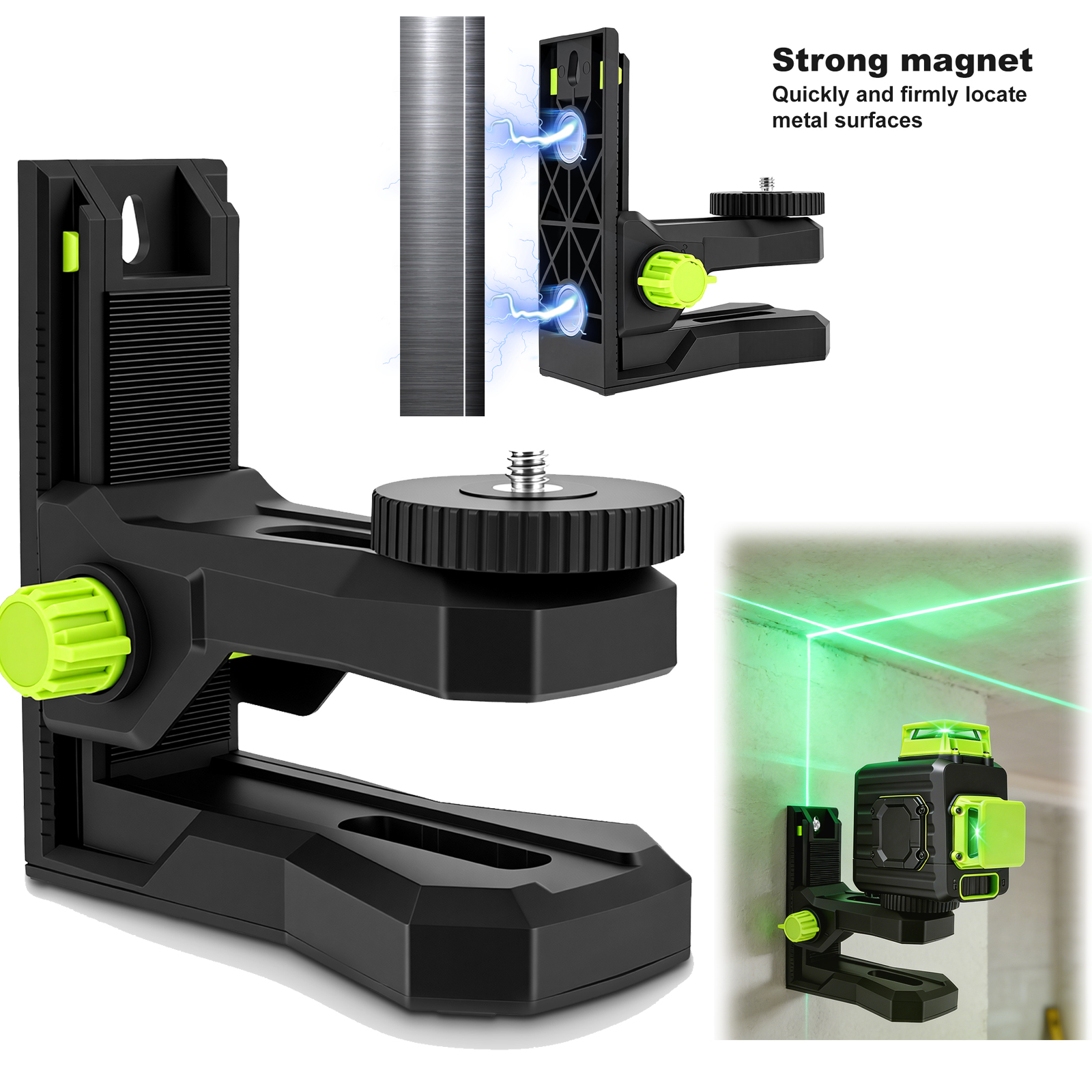 L-Shape Magnetic Bracket Base  – обзор и цена Laser Level Rotary