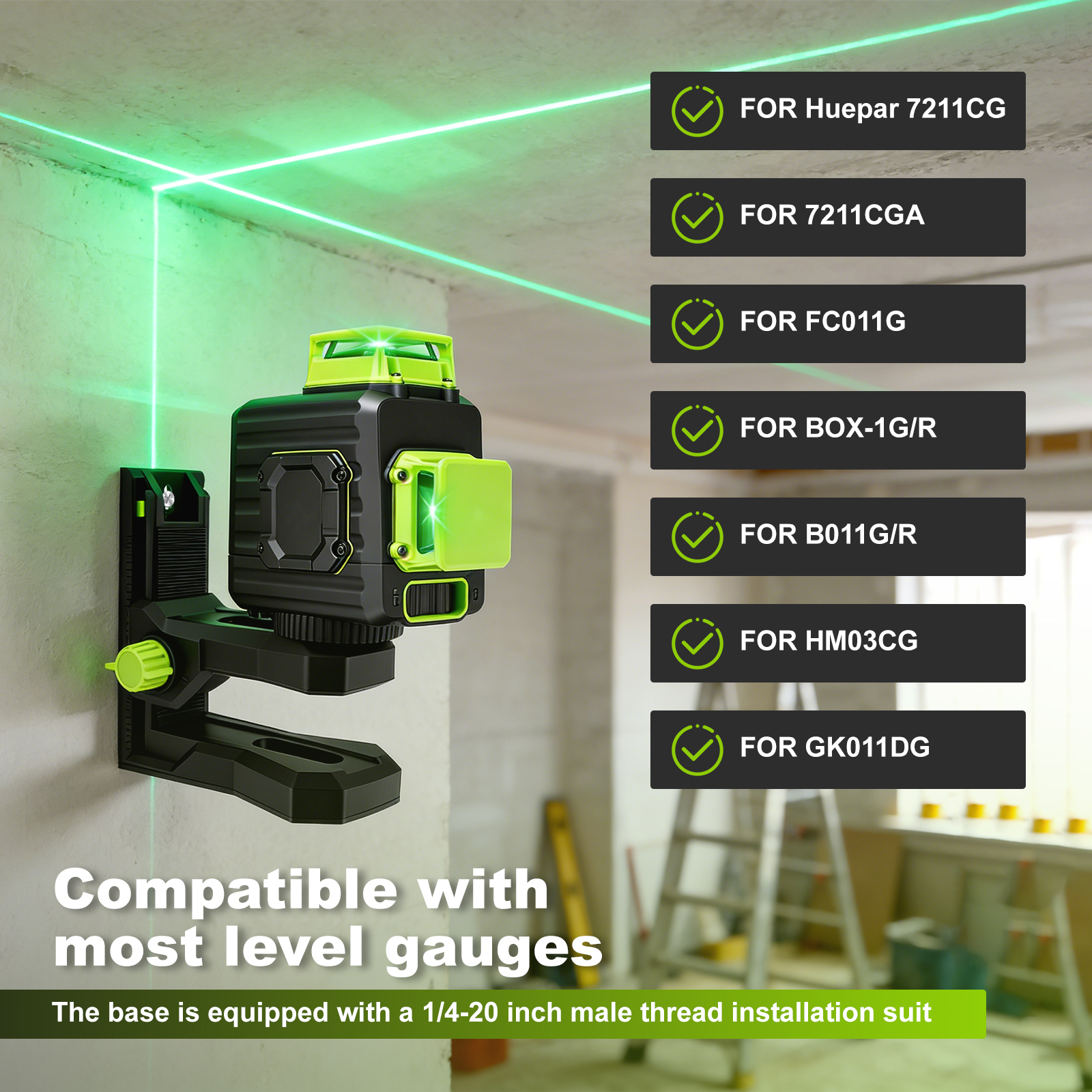 L-Shape Magnetic Bracket Base  – обзор и цена Laser Level Rotary