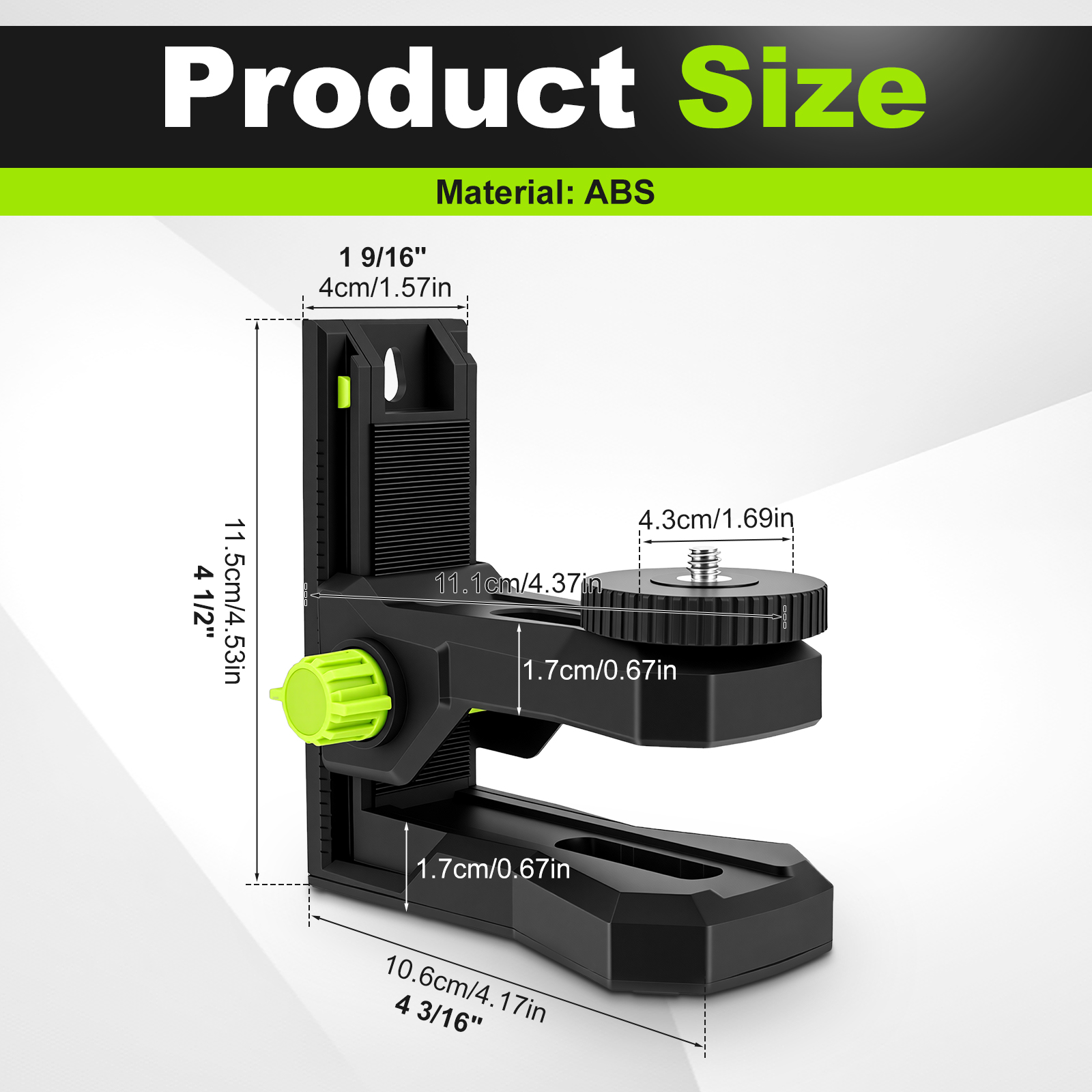 L-Shape Magnetic Bracket Base  – обзор и цена Laser Level Rotary