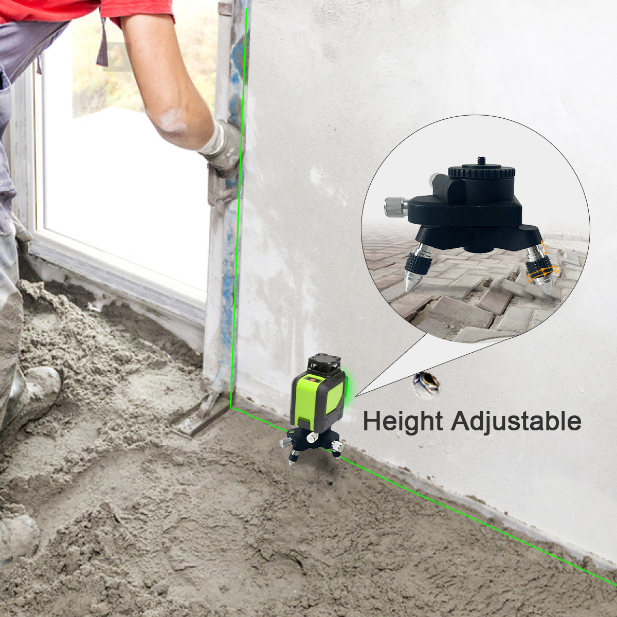 Adjustable Rotation Bracket La – обзор и цена Laser Level Rotary