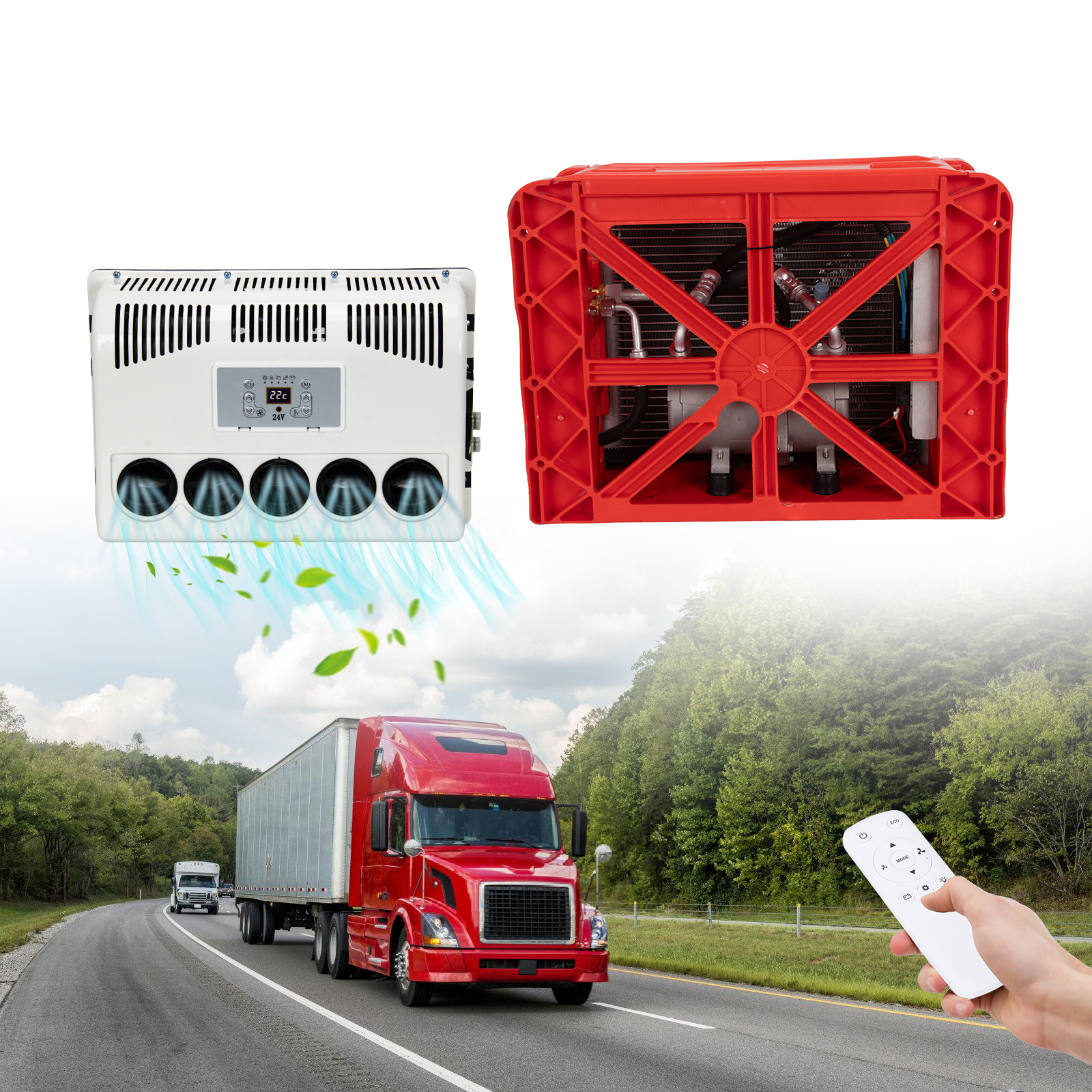 24V Electric Truck Air Conditi – обзор и цена Heavy Equipment Engineer