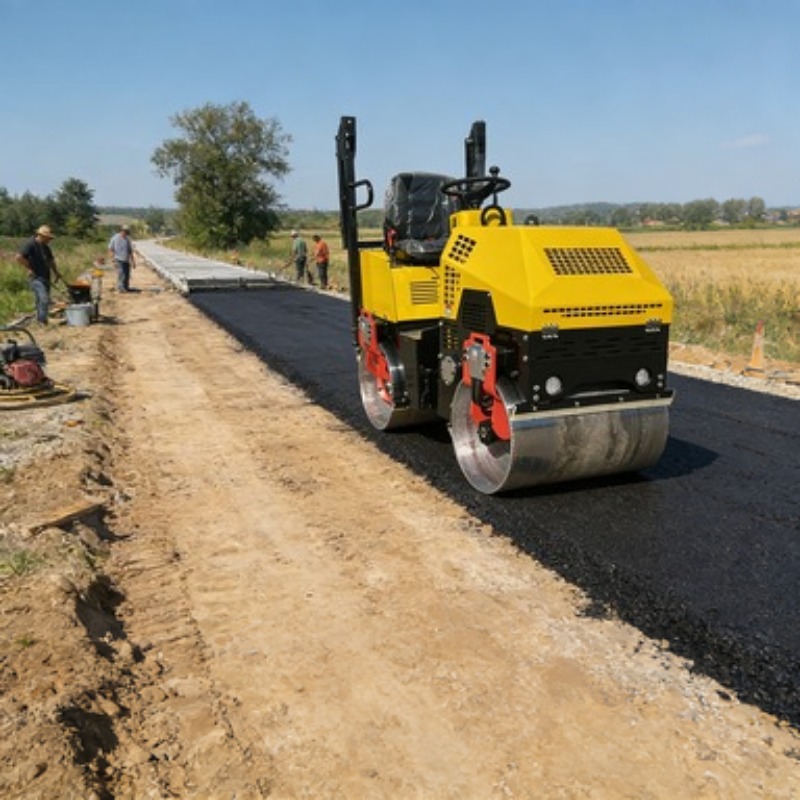 Single Drum Road Roller Vibrat – обзор и цена Heavy Equipment In Construction