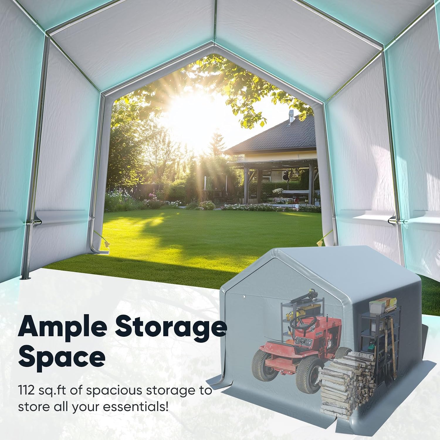 Large Outdoor Storage Shed Mul – обзор и цена Heavy Equipment Yard