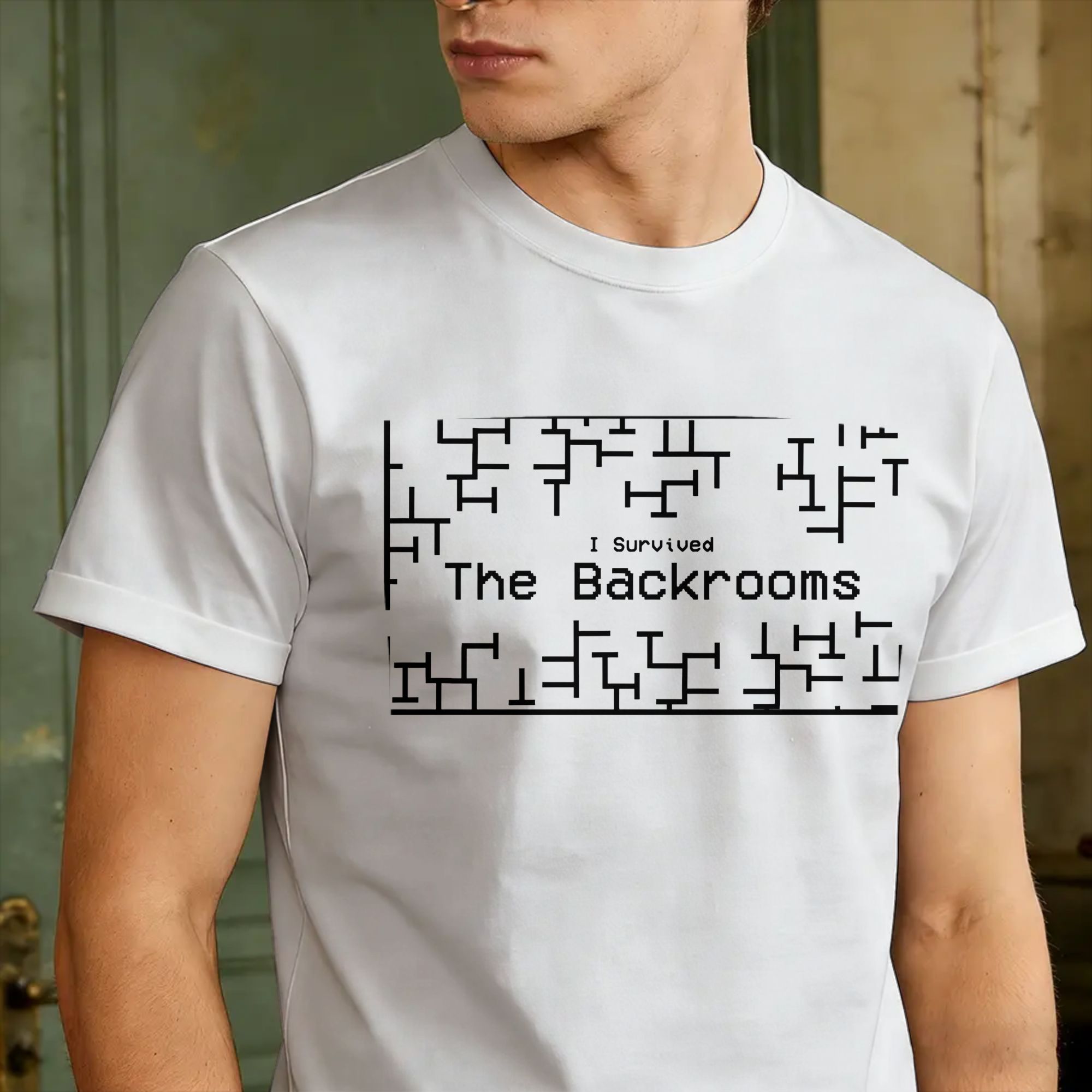 I Survived The Backrooms Origi – обзор и цена Heavy Equipment Operator Shirts