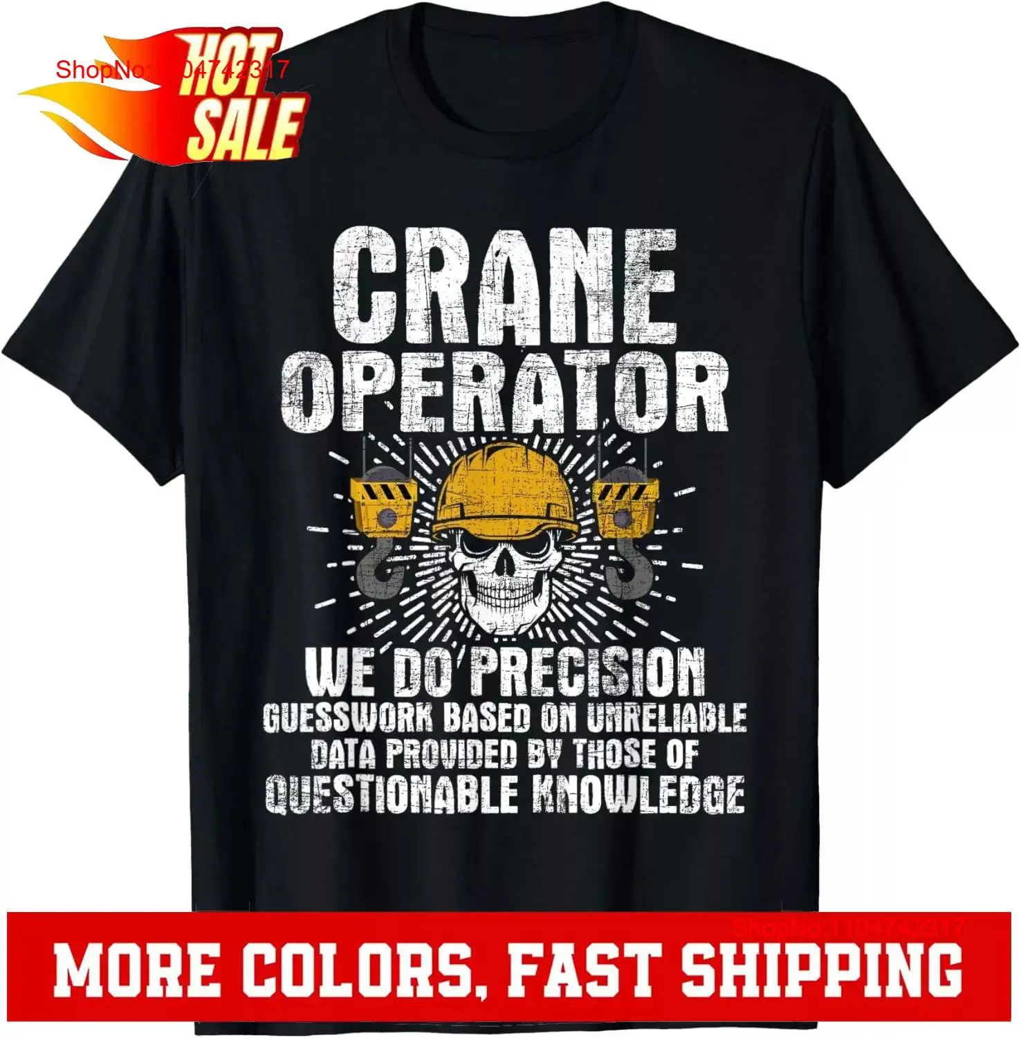 Crane Operator Retro Tower Hea – обзор и цена Heavy Equipment Operator Shirts