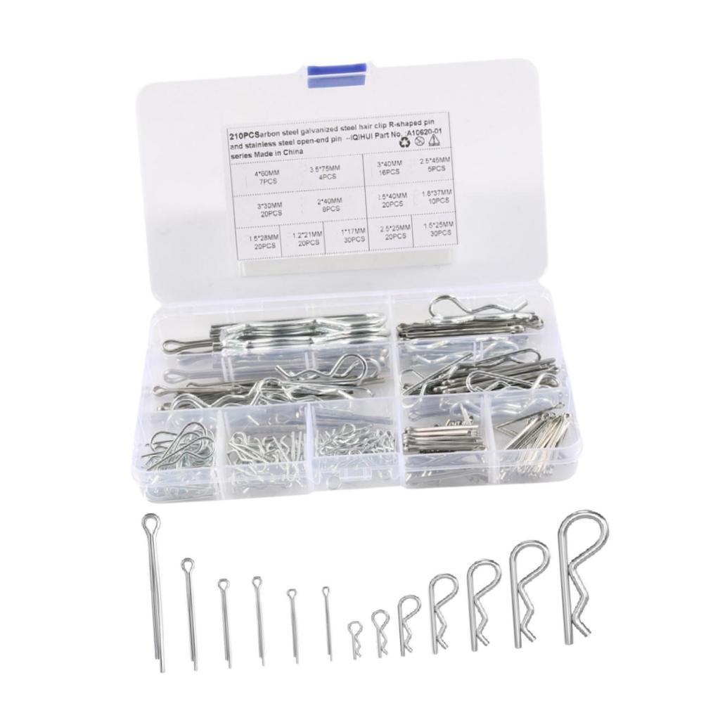 210x Cotter Pin Assortment Kit – обзор и цена Heavy Equipment Workshop