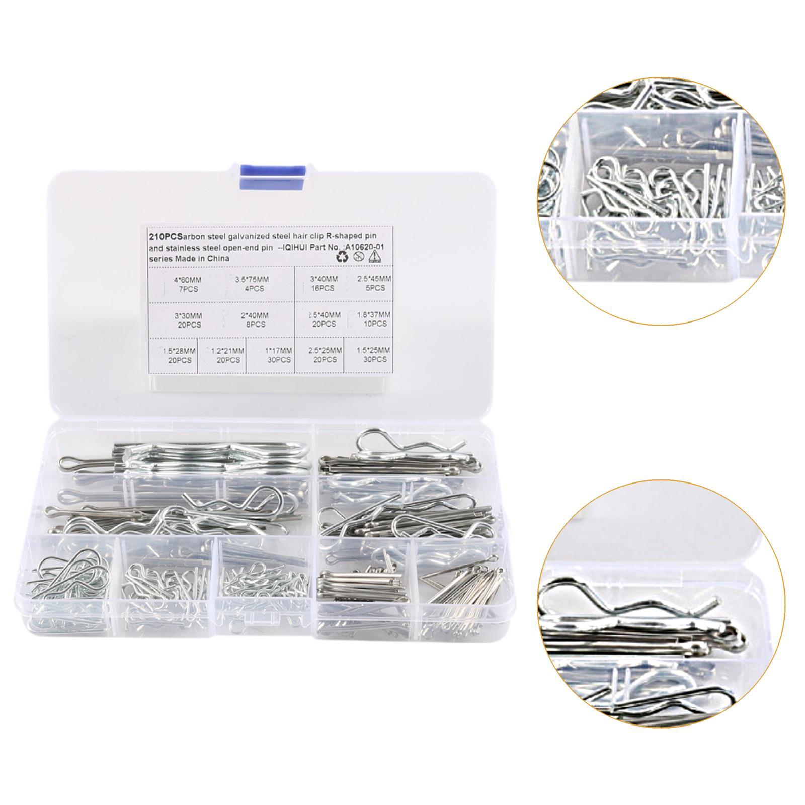 210x Cotter Pin Assortment Kit – обзор и цена Heavy Equipment Workshop