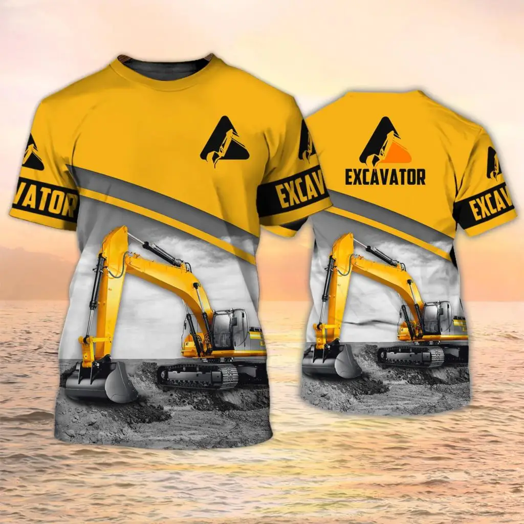 Excavator TShirts Heavy Equipm – обзор и цена Heavy Equipment Operator Shirts