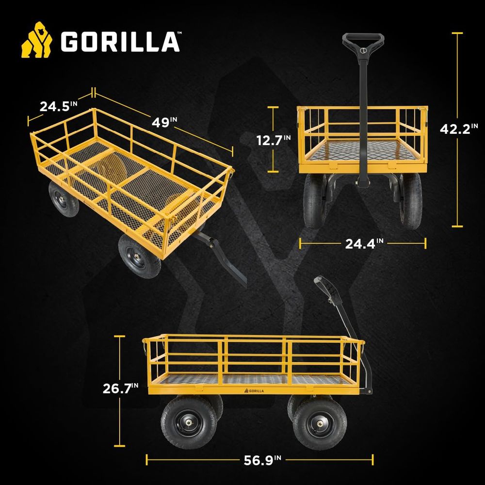 Heavy Duty, All Terrain Garden – обзор и цена Heavy Equipment Yard