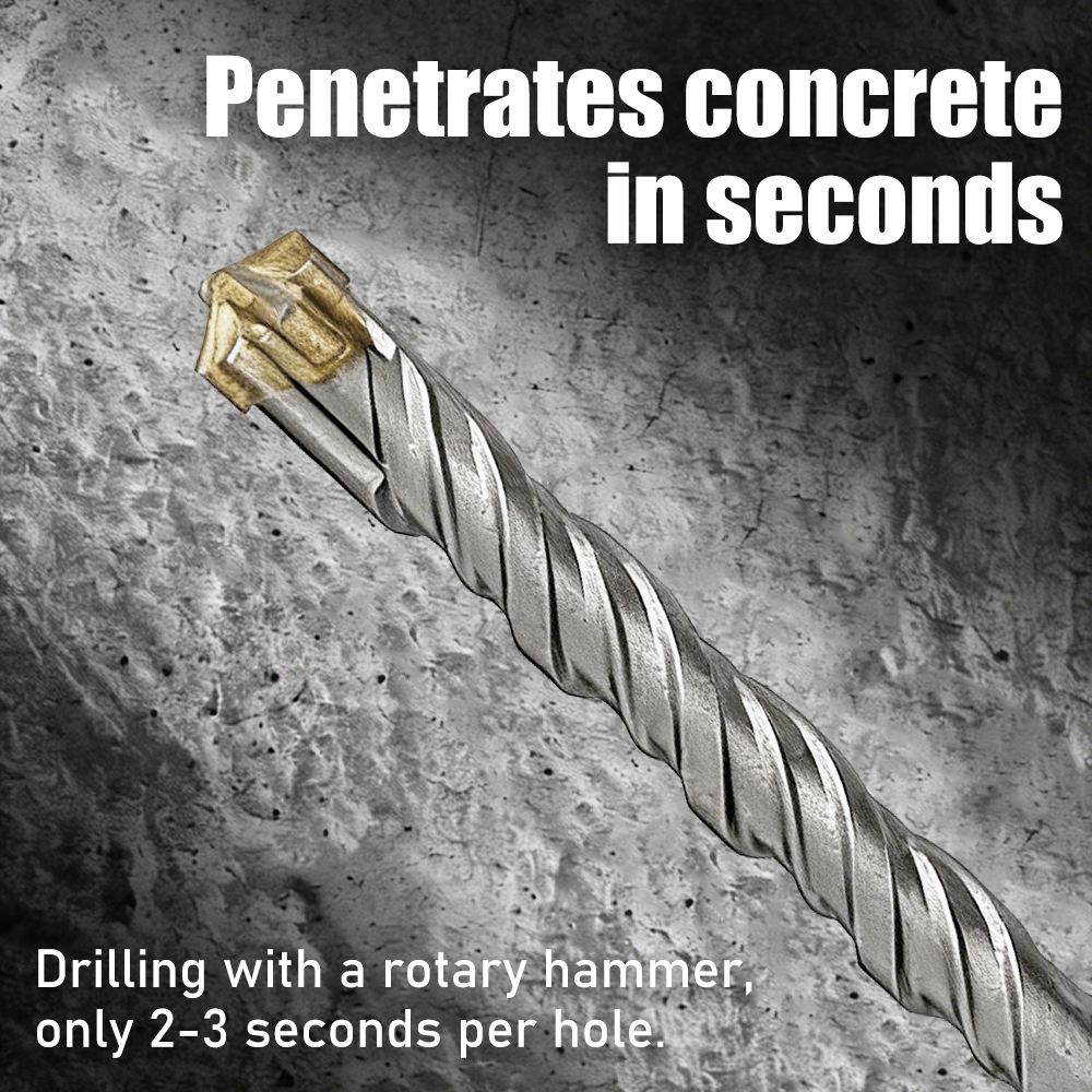 500mm Extended SDS Plus Cross  – обзор и цена Concrete Breaker Demolition