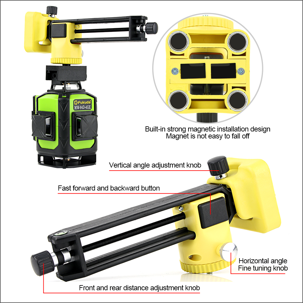 515NM Class ll，Fukuda MW-94D-4 – обзор и цена Laser Level Rotary