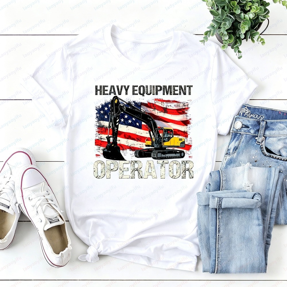 Summer Short Sleeve Fashion Me – обзор и цена Heavy Equipment Operator Shirts