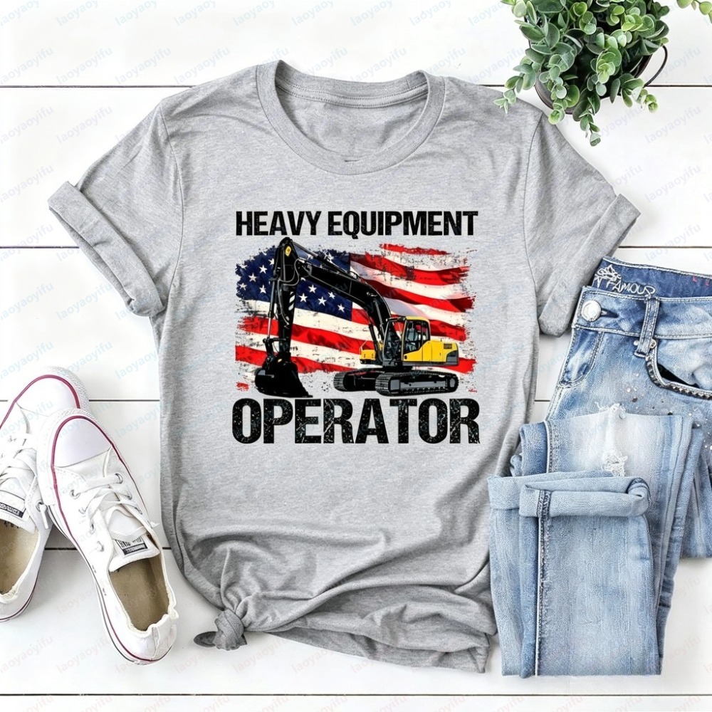 Summer Short Sleeve Fashion Me – обзор и цена Heavy Equipment Operator Shirts