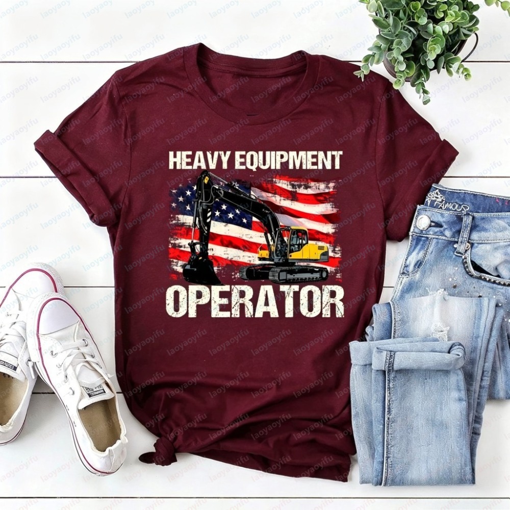 Summer Short Sleeve Fashion Me – обзор и цена Heavy Equipment Operator Shirts