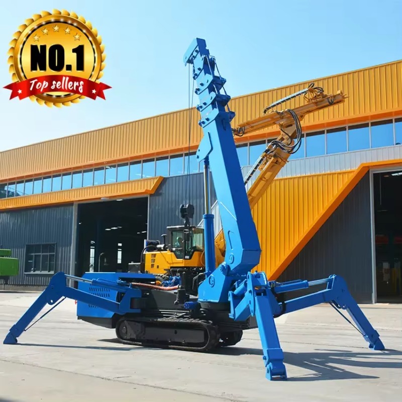 8T Hydraulic Spider Crane Heav – обзор и цена Heavy Equipment In Construction
