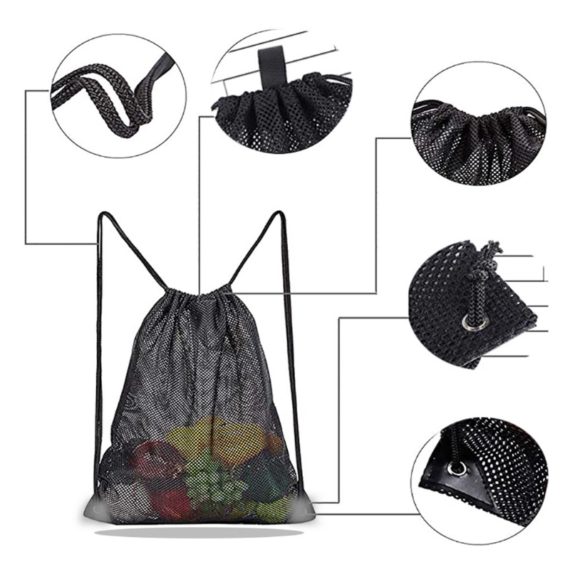 Heavy Duty Mesh Drawstring Bac – обзор и цена Heavy Equipment Storage
