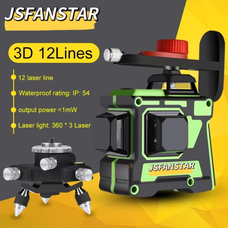 ATV3d 12 Lines Rechargeable Li – обзор и цена Laser Level Rotary